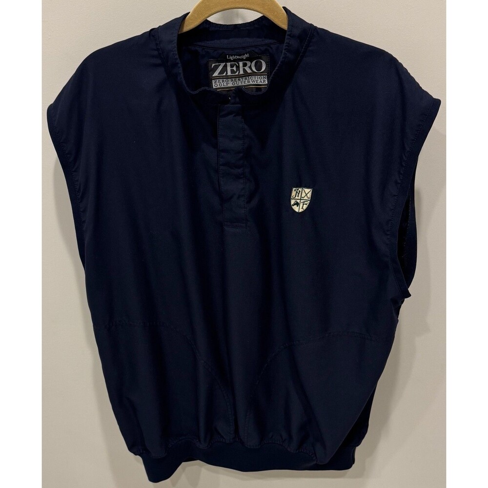 Hamilton Farm Golf Club - Zero Restriction Golf Vest - Men's Large - Navy - Picture 1 of 3
